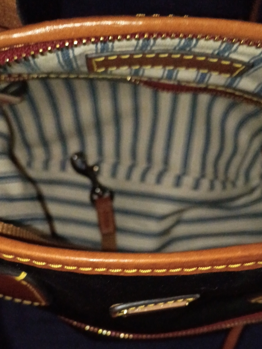 Dooney And Bourke Nylon Small Handle Tote - Picture 5 of 9